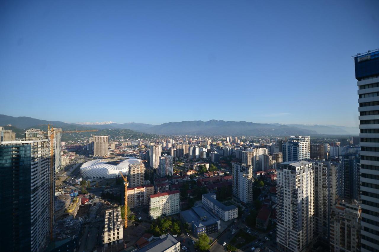 Orbi City Twins Tower Batumi Bagian luar foto